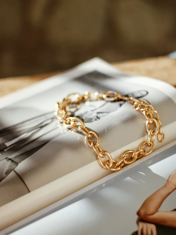 Bracelet chaîne — argent