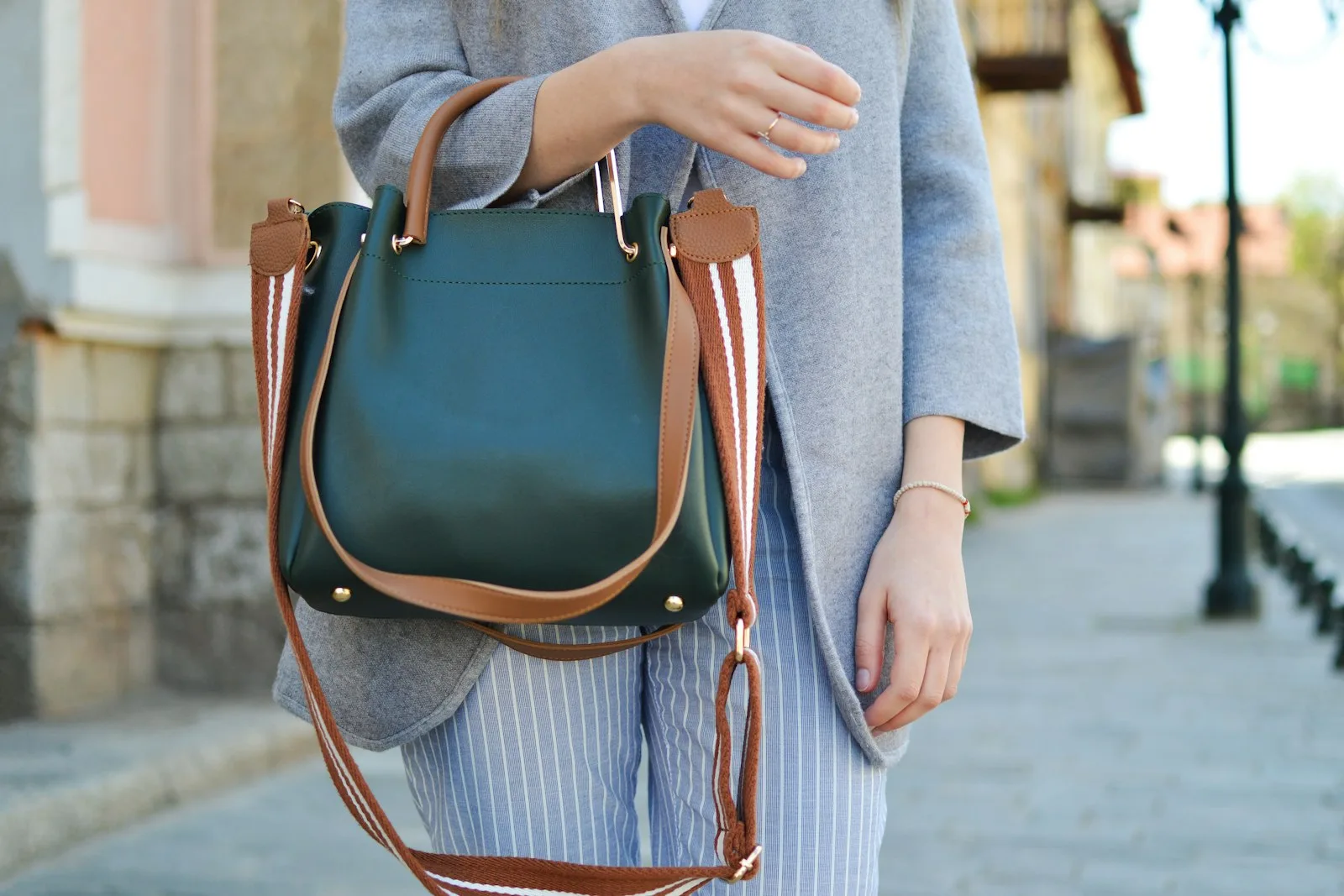 Ceinture classique — cognac