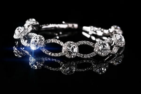 Bague solitaire — argent
